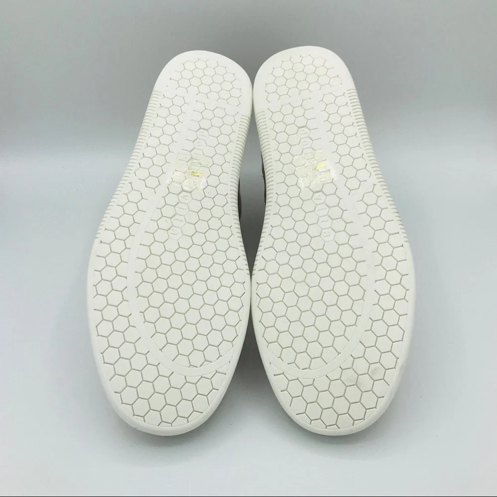 NWT DOLCE VITA ROSE GOLD LEATHER SNEAKERS - Picture 6 of 7